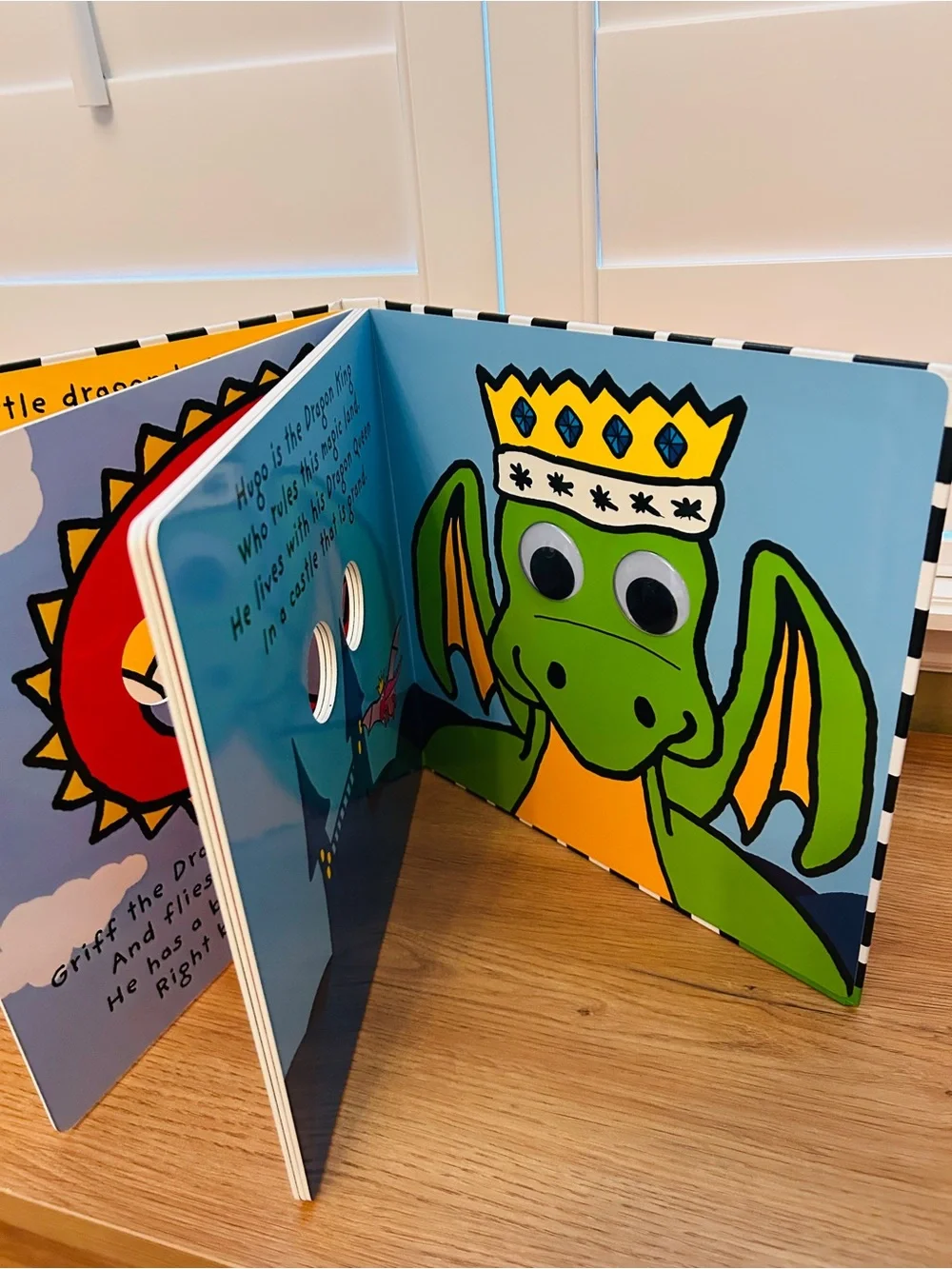 🐉 Little Whispers | NEW Dizzy Dragon Oversized Touch & Feel Book